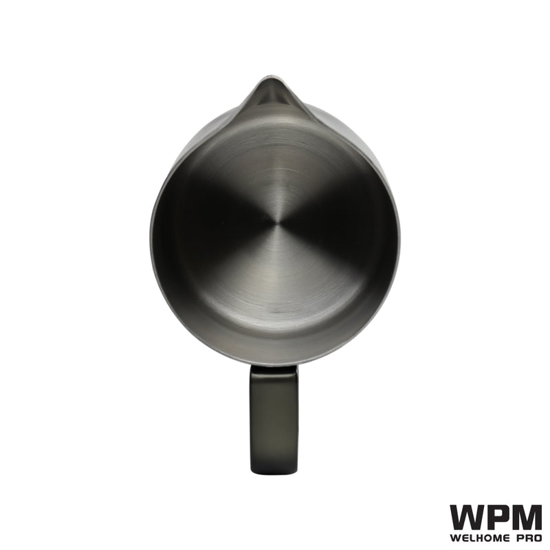 WPM Deep Grey Green Milk Pitcher Sharp Spout 500ml