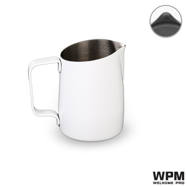 WPM Matt White Milk Pitcher Sharp Spout 450ml