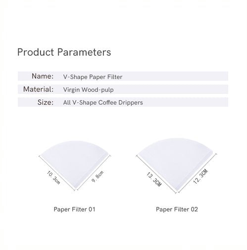 Timemore Paper Filter Model 01/02