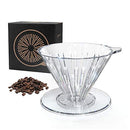 Timemore 02 Crystal Eye Dripper Transparent White