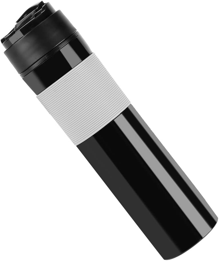 Crop 300ml Portable Travel Coffee French Press Black