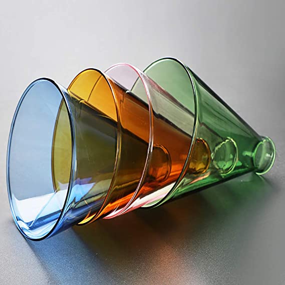 Crop 02 V60 Glass Coffee Dripper with Wooden Holder