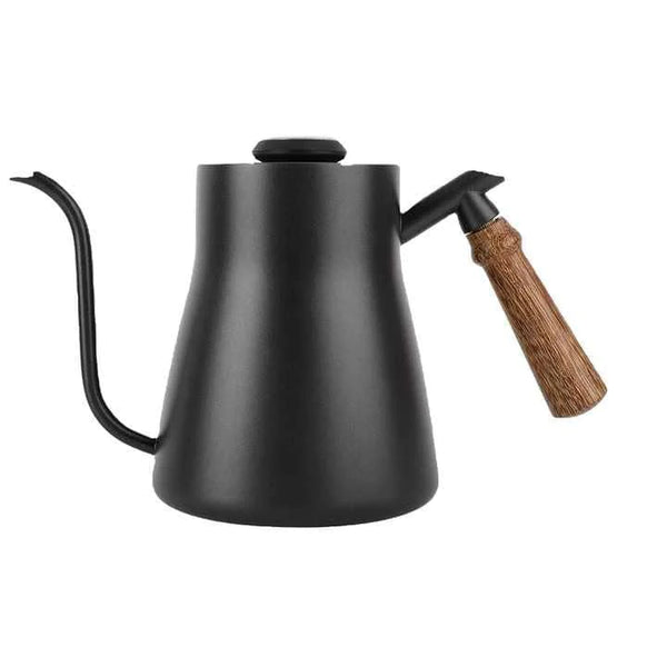 Crop 850ml Black Kettle with Thermometer