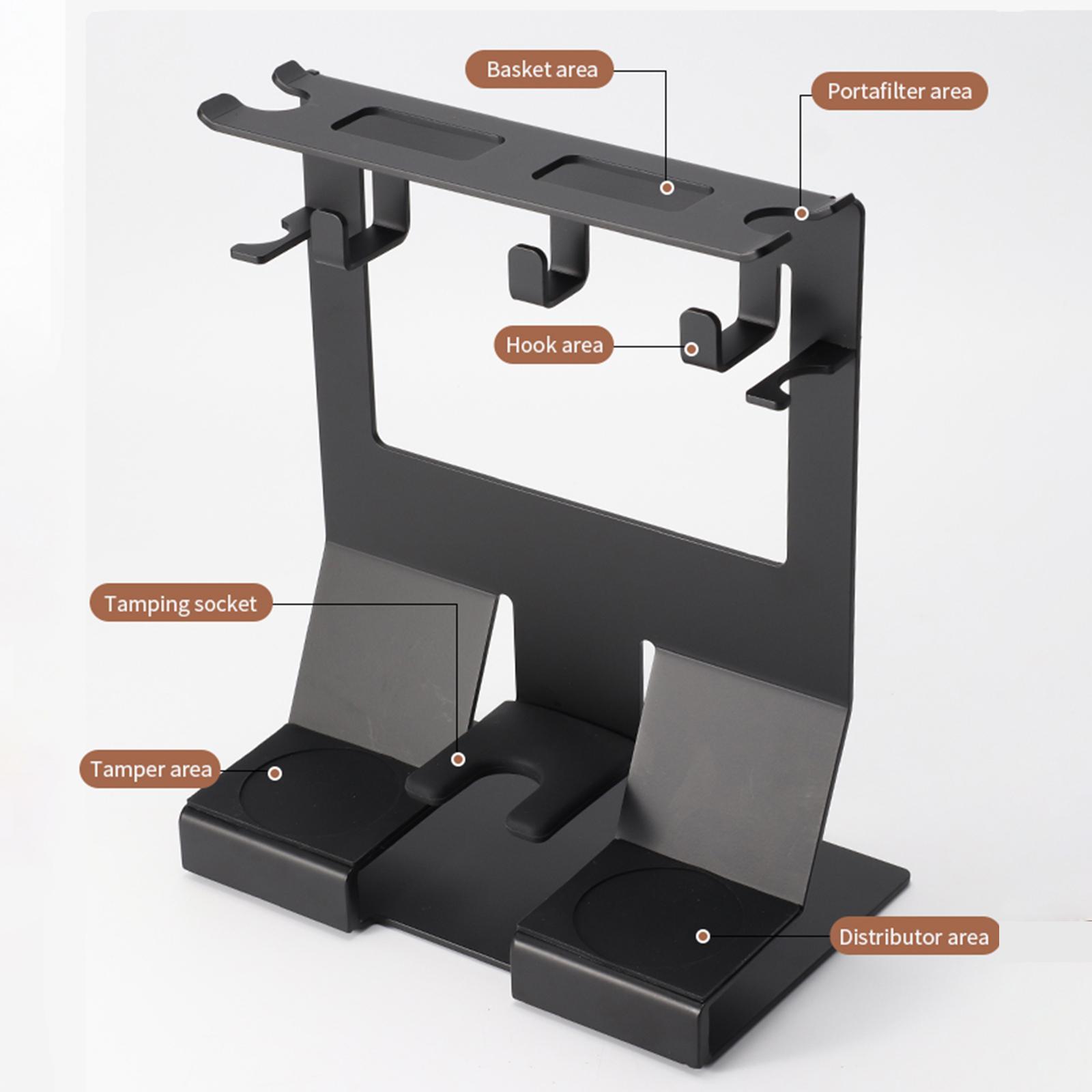 Crop Coffee Bar Tool Stand Rack