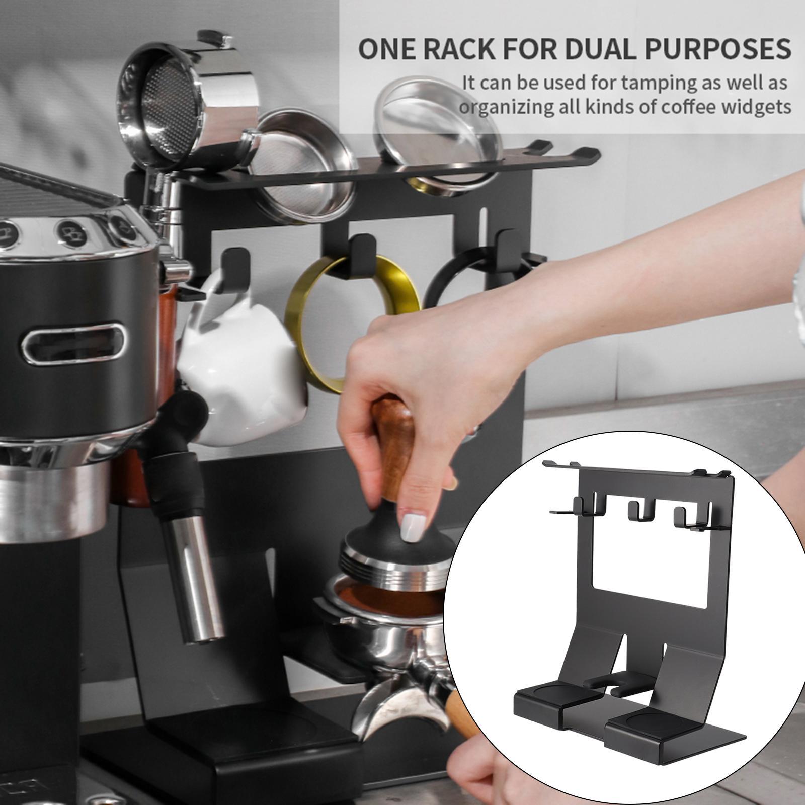 Crop Coffee Bar Tool Stand Rack