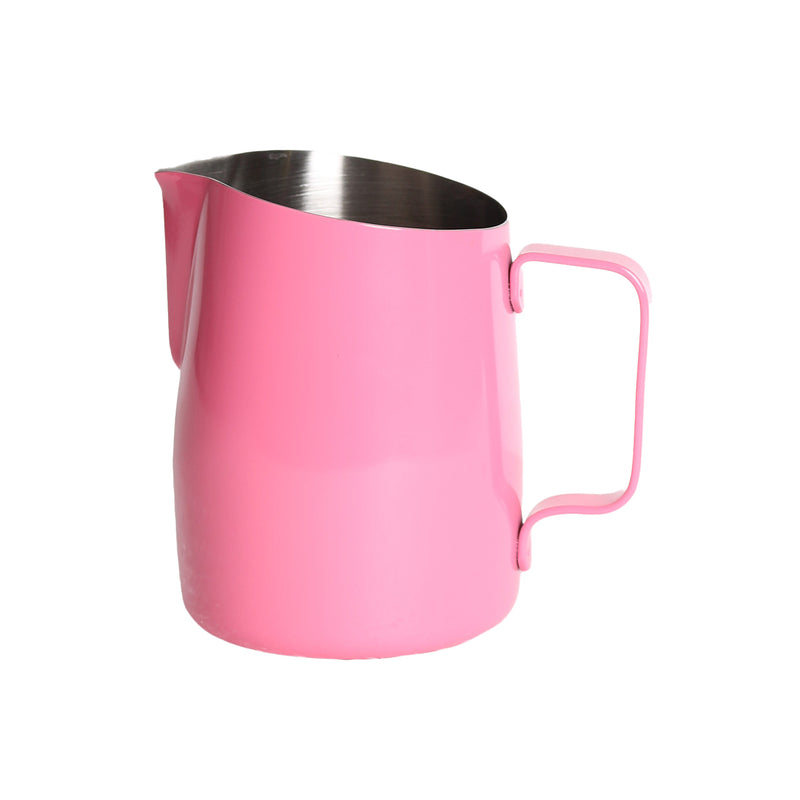 WPM Pink Milk Pitcher Round Spout 450ml