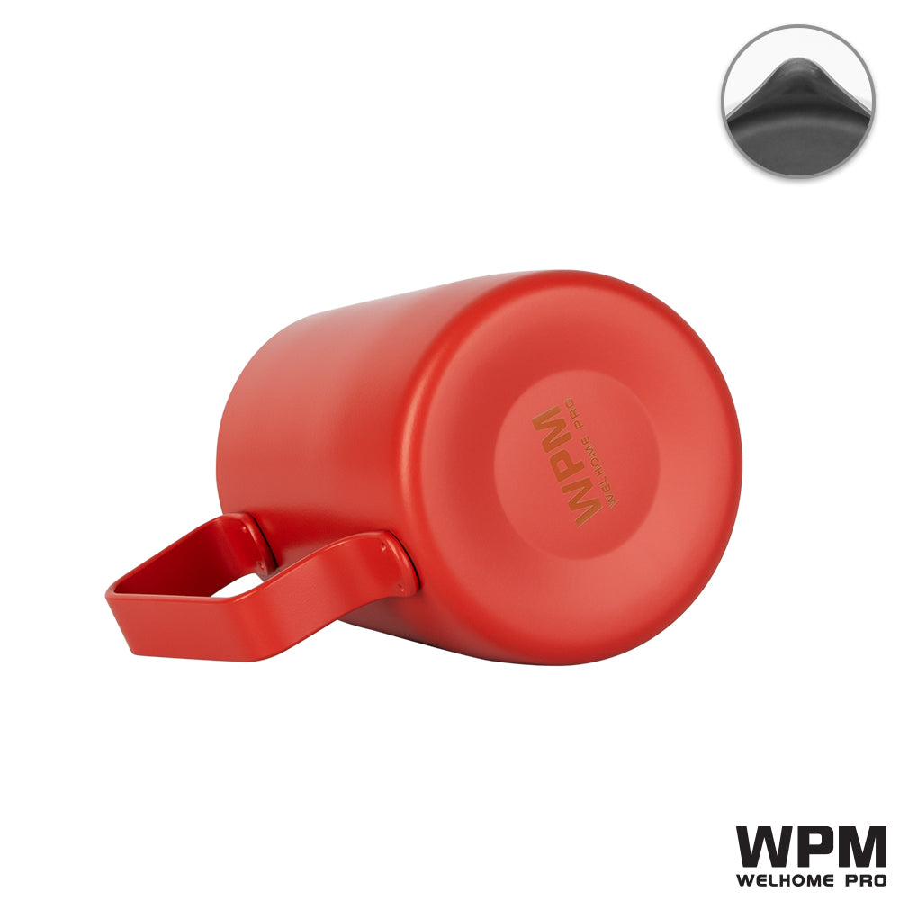 WPM450ml  Orange Milk Pitcher Sharp Spout
