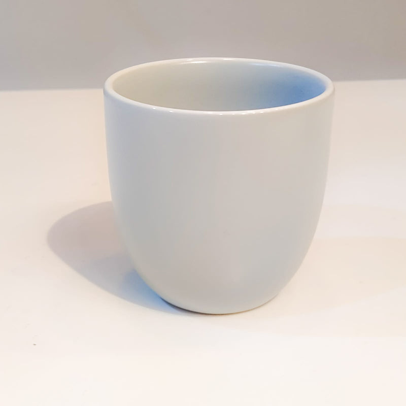 Crop 225ml Pastel Grey Coffee Cup
