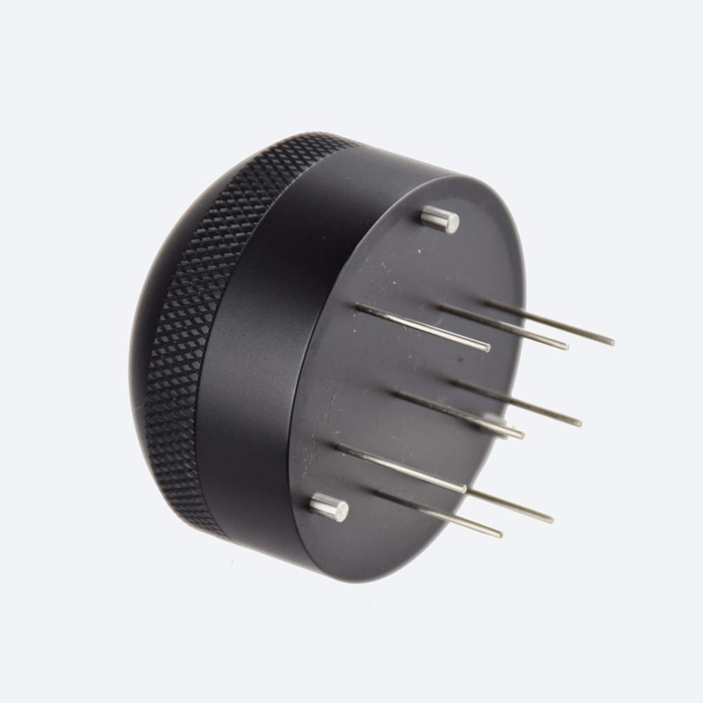 Crop 51mm Coffee Espresso Needle Tamper Tool Black