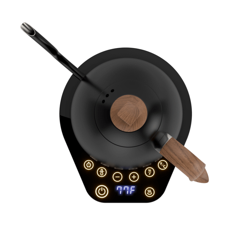 Brewista 600ml Artisan Gooseneck Kettle - Matte Black,