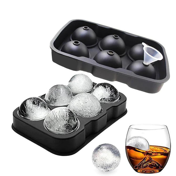 Crop Silicone Ice Cube Tray with Lid Easy Release Ice Cube