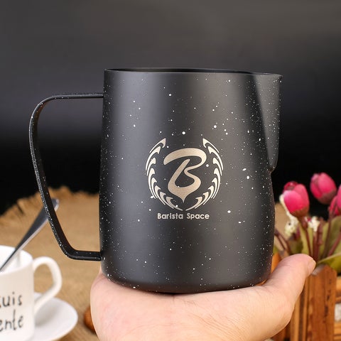 Barista Space Star Light Black Milk Pitcher Jug 350/450/600ml