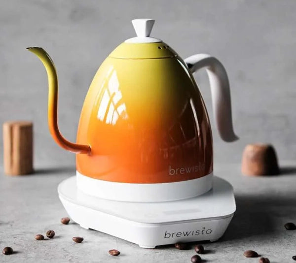 Brewista Limited Candy Edition 1L - Artisan Electric Gooseneck Kettle, Candy Orange