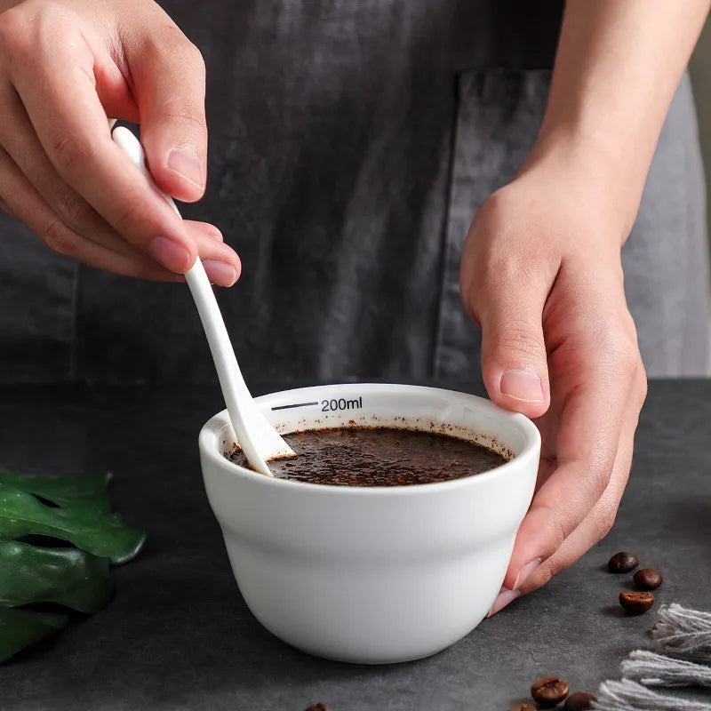 Crop 200ml  Cupping Bowl White