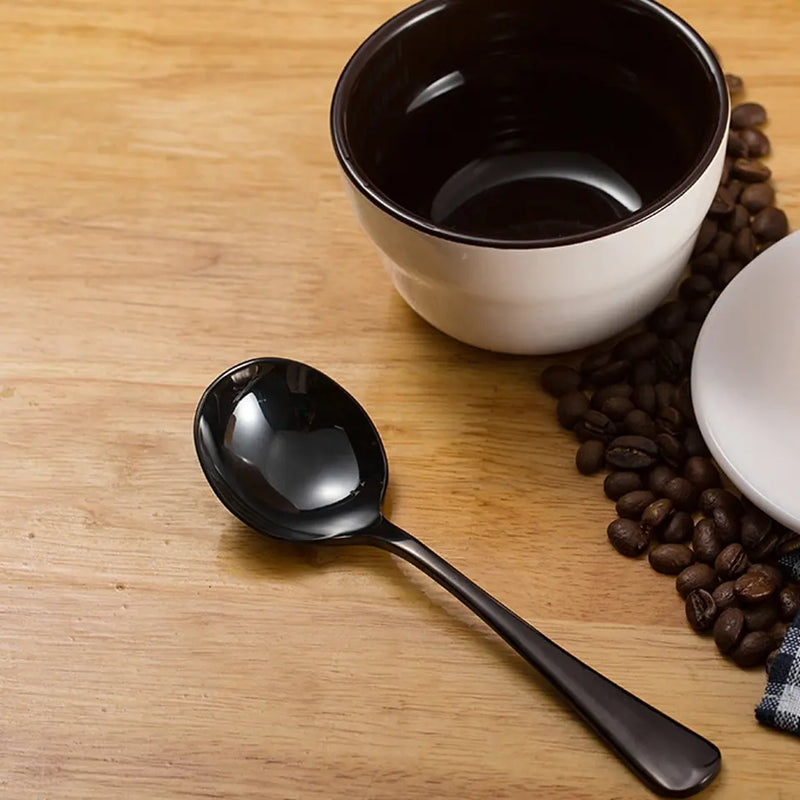 Crop Novel Design Stainless Steel Coffee Spoons