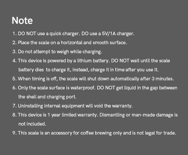 Timemore White Mirror Nano Espresso Scale