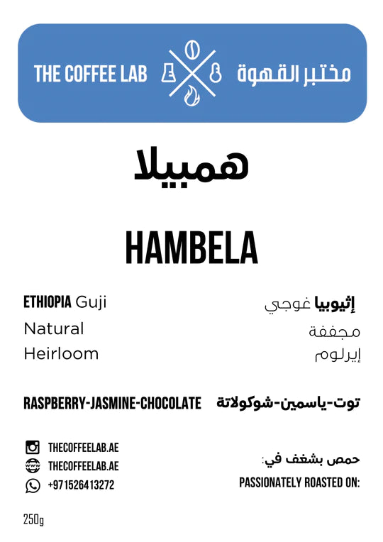 Ethiopia Hambela 250g (Espresso/Filter)
