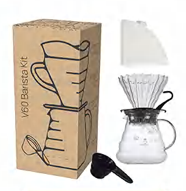 Crop V60 Pour Over Kit, Drip Limited Style, 02