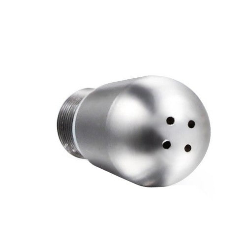 Crop Stainless Steel Steam Nozzle 4 Holes 8.65x0.75mm, Holes 1.2mm