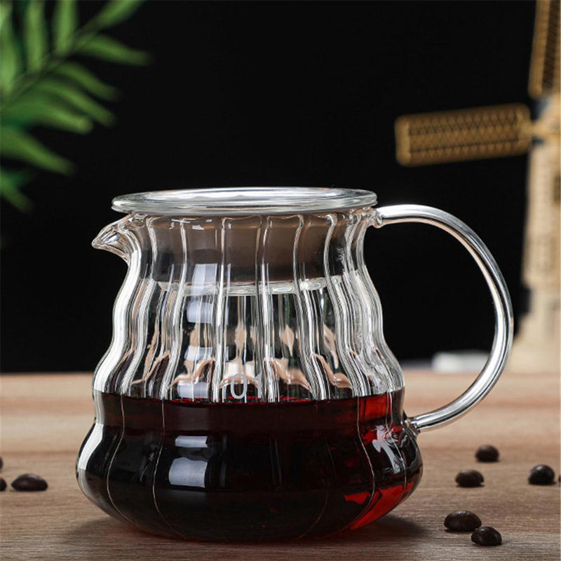 Crop 300ml Glass Coffee Server Pot, Model: 01