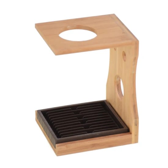 Crop V60 Bamboo Wood Drip Station