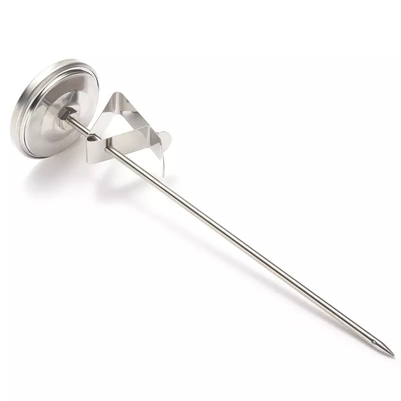 Crop Thermometer with Clip, Stainless Steel medium 18cm