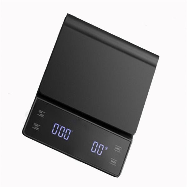 Crop Electronic Coffee Scale with Timer 3kg/0.1g,  High Accuracy Digital