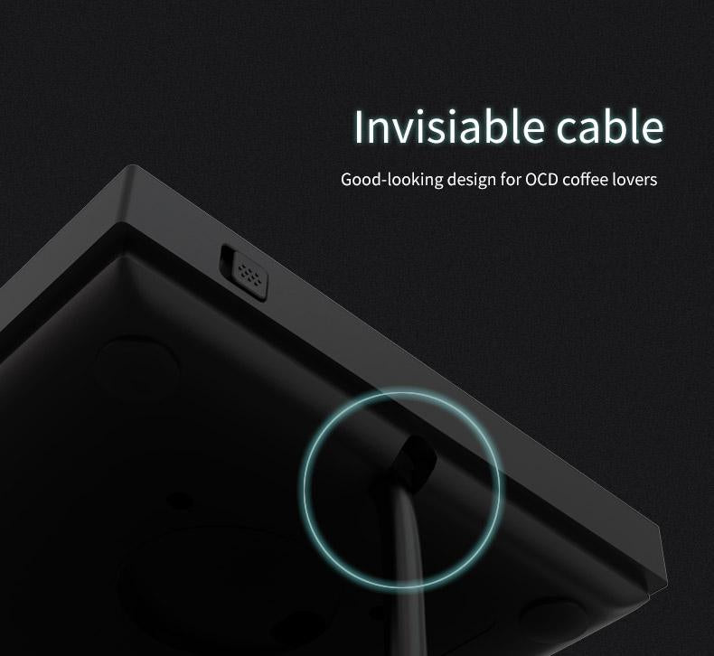 Timemore 600ml White Fish Smart Electric Pour Over Kettle With Thin Spout