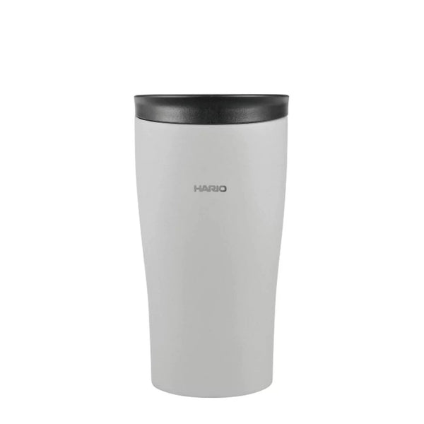 Hario Stainless steel tumbler with a lid that can be removed to place a dripper on top