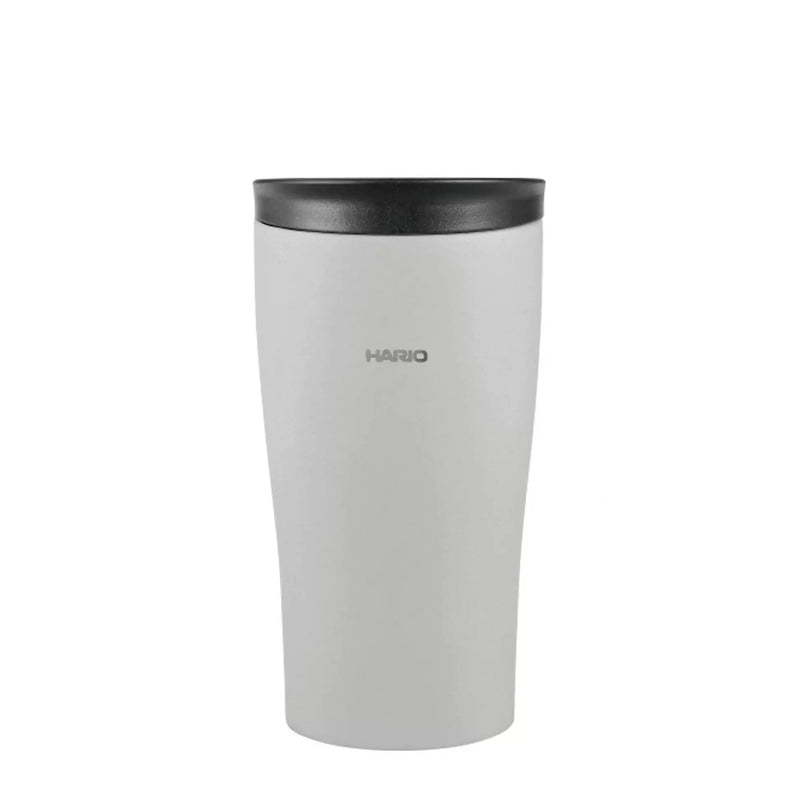 Hario Stainless steel tumbler with a lid that can be removed to place a dripper on top