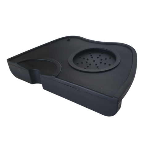 Crop 12.5x17.5cm Silicone Corner Mat, Tamper Mat Coffee