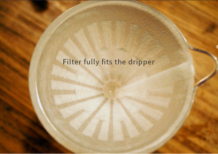 Timemore 00 Crystal Eye dripper Transparent White