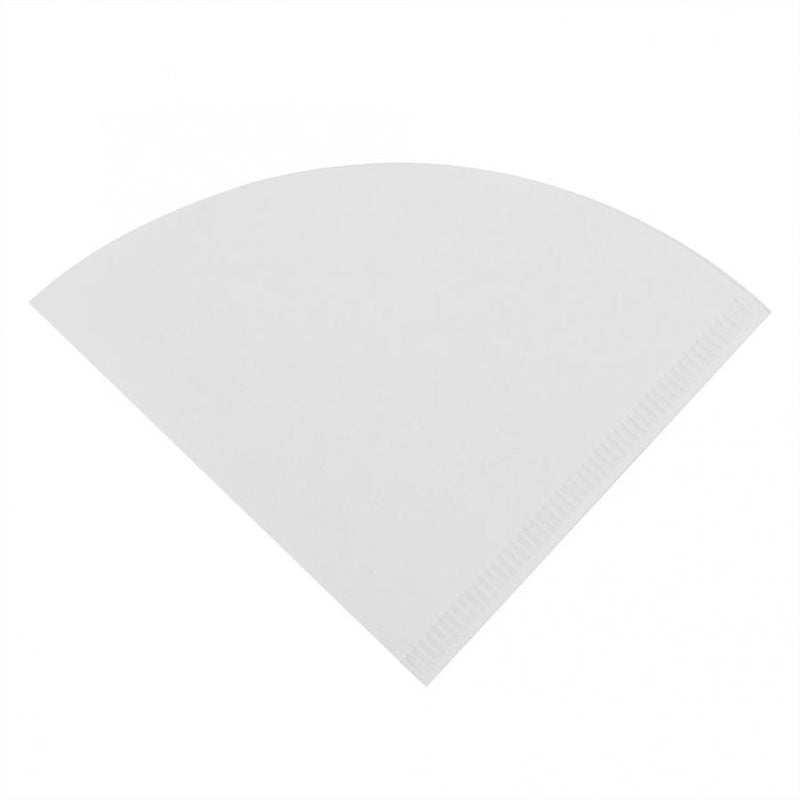 Crop V60 Coffee Paper Filter White, Model: 01, 40 Pcs