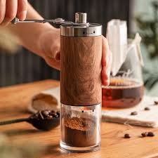 Crop Manual Coffee Grinder-Wooden Printing 25-50g