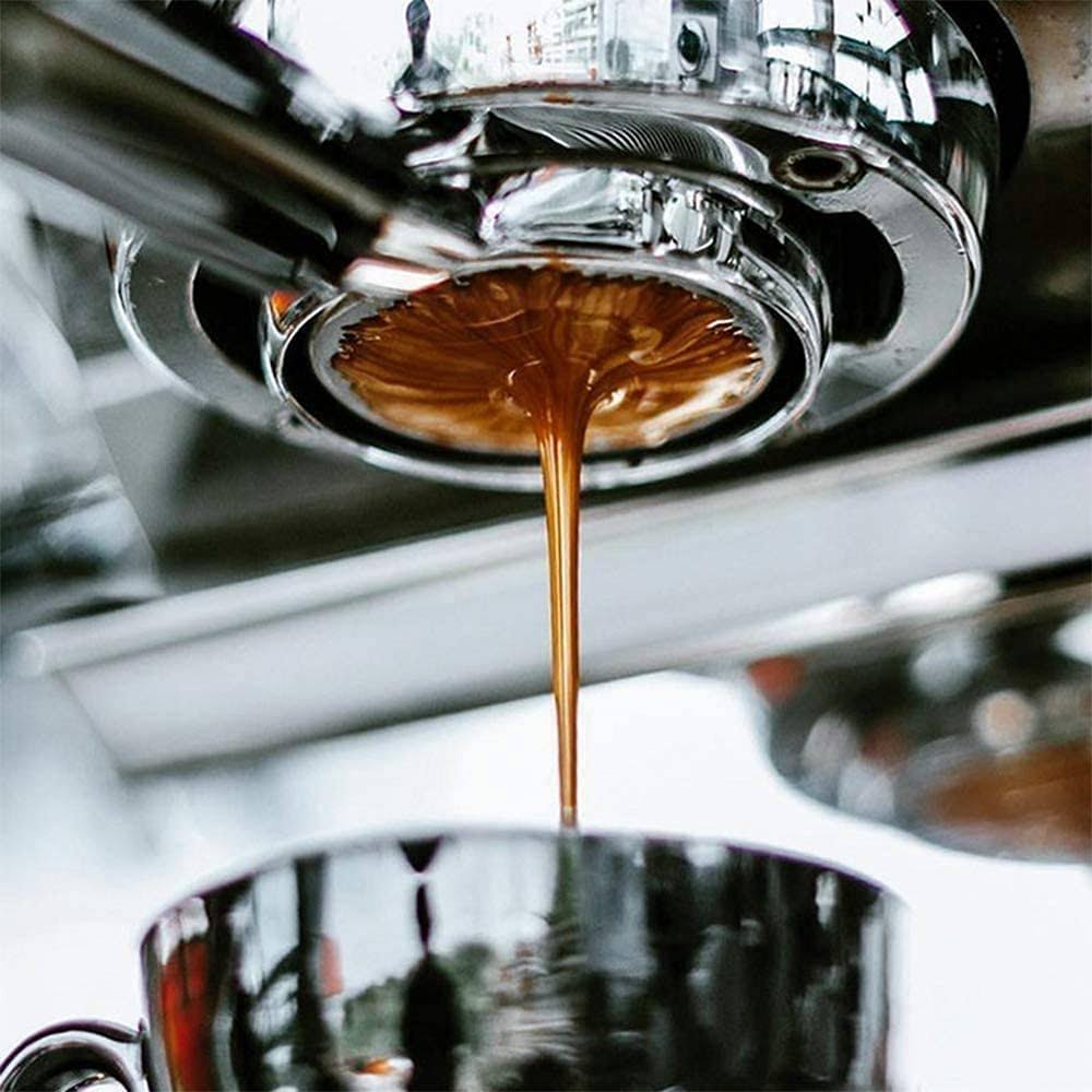 Crop 51mm Stainless Steel Bottomless Portafilter Black