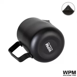 WPM 600 Matt Black Milk Pitcher Sharp Spout