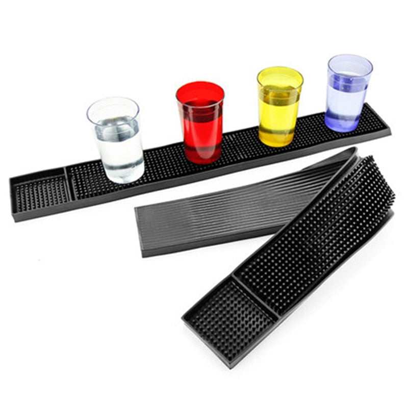 Crop 8x60cm Silicone Service Bar Mat Heavy Duty