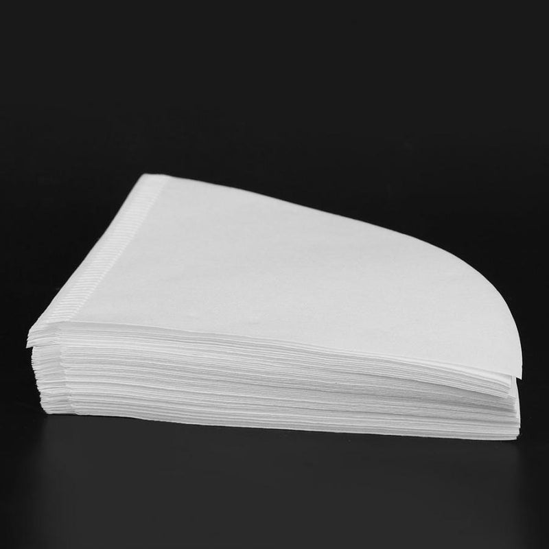 Crop V60 Coffee Paper Filter White, Model: 02, 40 Pcs