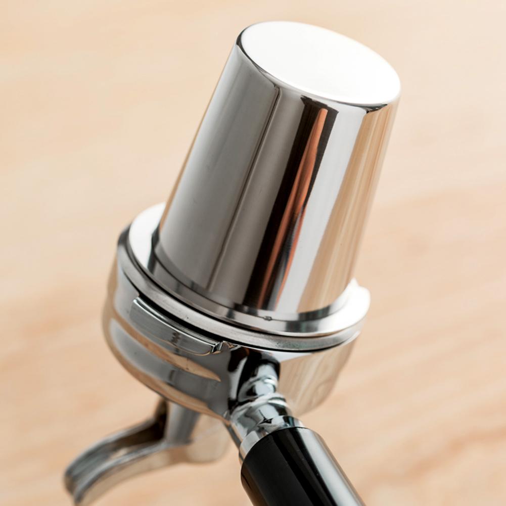 Crop 58mm / 53+51mm Coffee Dosing Cup Stainless Steel Powder Feeder Part for portafilter
