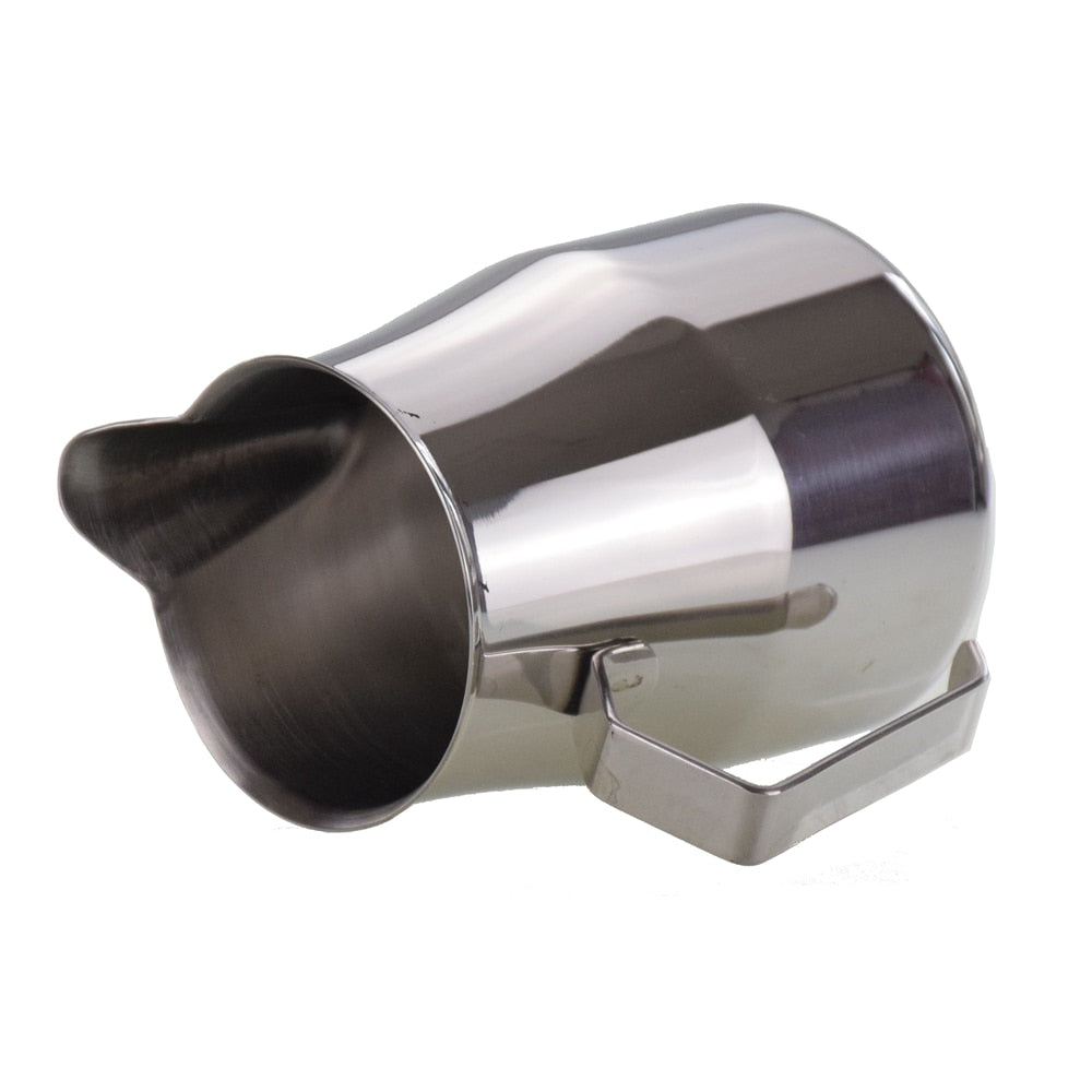 Crop 350ml/ 550ml Silver Milk Pitcher Jug V