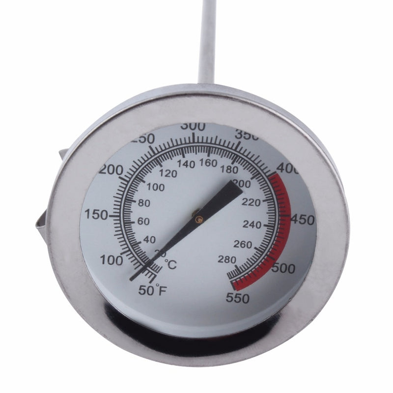 Crop Thermometer with Clip, Stainless Steel Long 30cm