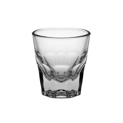 Crop White Coffee Glass Cup For Cortado 125ml