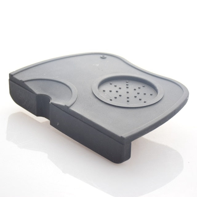 Crop 12.5x17.5cm Silicone Corner Mat, Tamper Mat Coffee