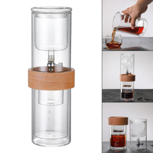 Crop Portable Cold Brew Coffee Maker 500ml